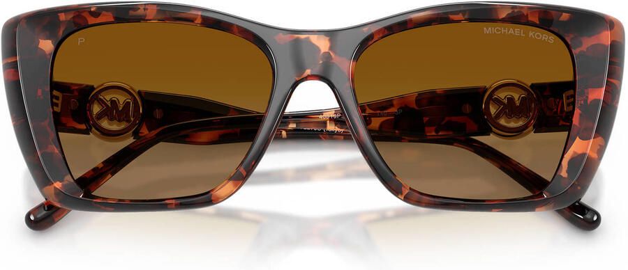 Michael Kors zonnebril met tortoise print 0MK2270U bruin - Foto 3