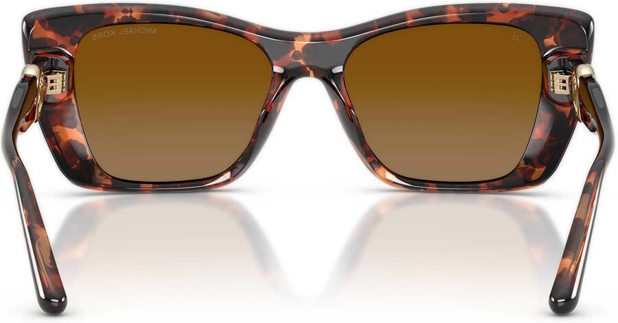 Michael Kors zonnebril met tortoise print 0MK2270U bruin - Foto 2