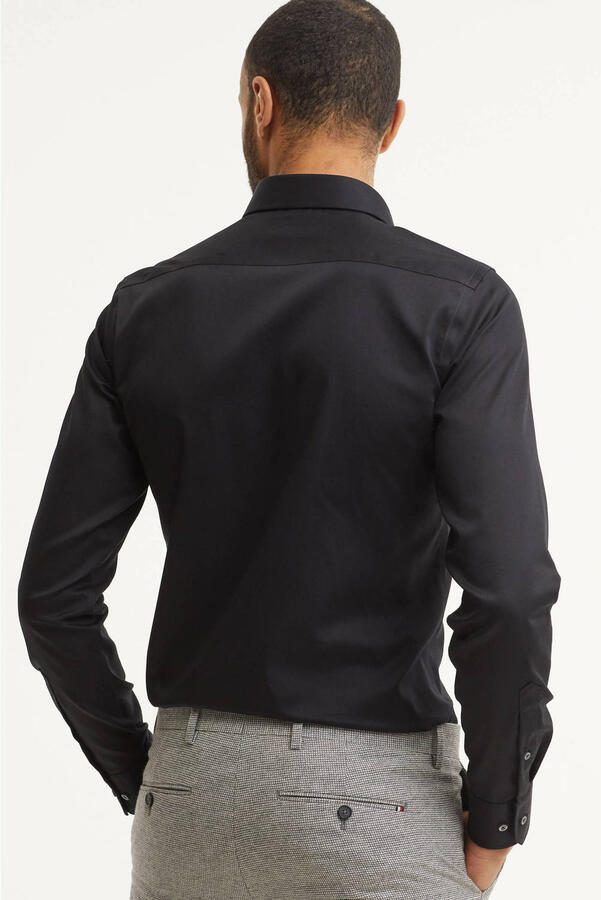 Michaelis slim fit strijkvrij overhemd mouwlengte 7 extra lang - Foto 2