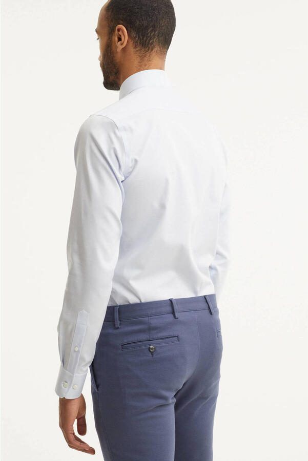 Michaelis slim fit strijkvrij overhemd mouwlengte 7 extra lang - Foto 3