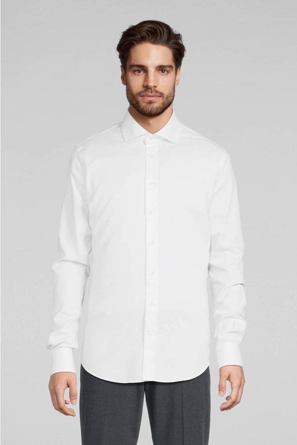 Michaelis slim fit strijkvrij overhemd mouwlengte 7 extra lang - Foto 3