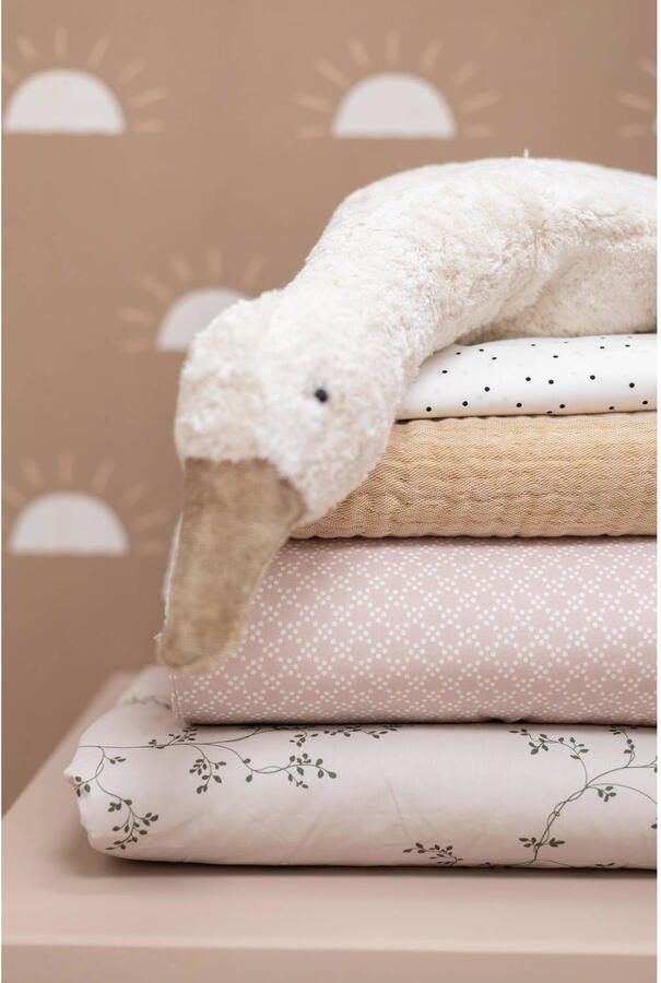 Mies & Co baby wiegdeken soft teddy Pretty Pearls 70x100 cm Babydeken Roze - Foto 2