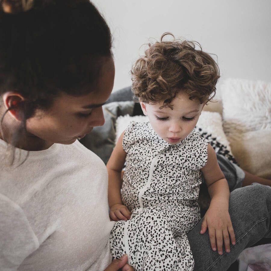 Mies & Co baby zomer slaapzak Wild Child Babyslaapzak Wit Stip - Foto 2