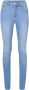 Miss Etam high waist slim fit jeans Jackie lengte 28 inch light blue - Thumbnail 1
