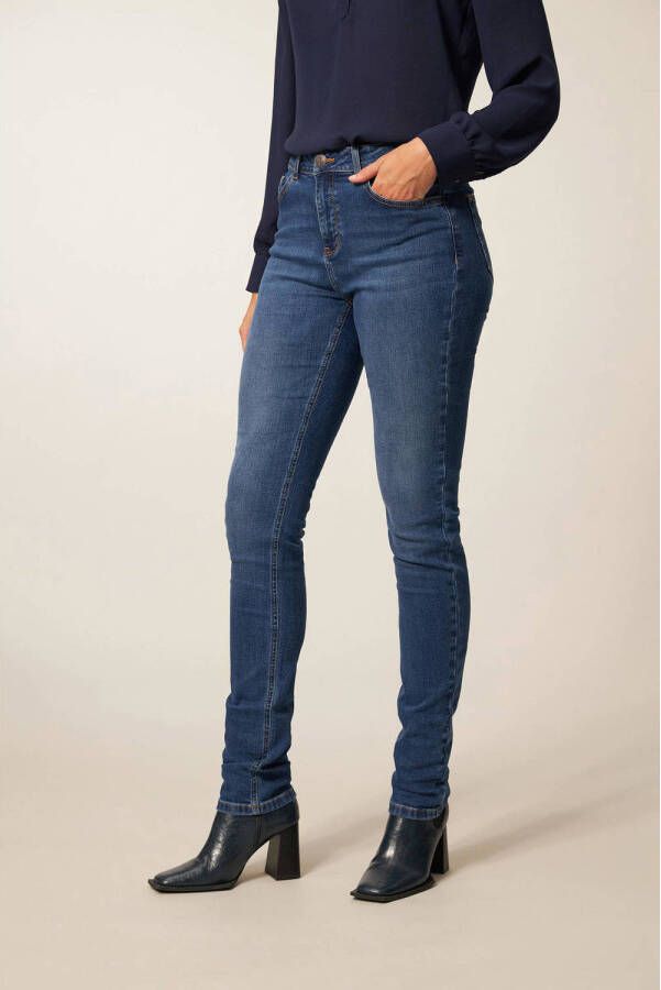 Miss Etam Lang slim fit jeans Jackie medium blue 36 inch
