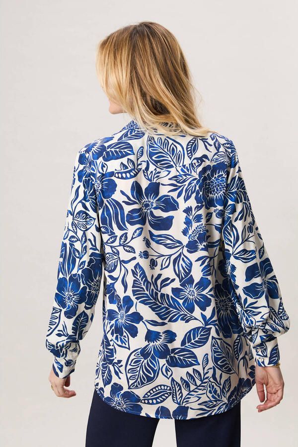 Miss Etam blouse blauw - Foto 3