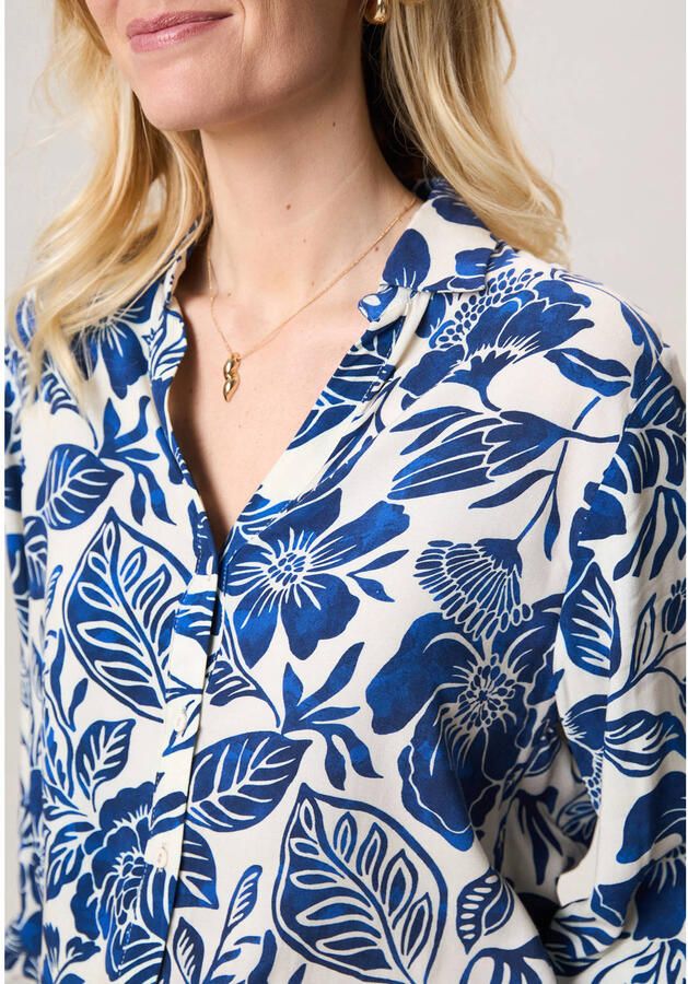 Miss Etam blouse blauw - Foto 2