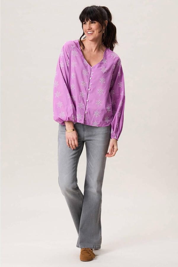 Miss Etam blouse lila - Foto 2
