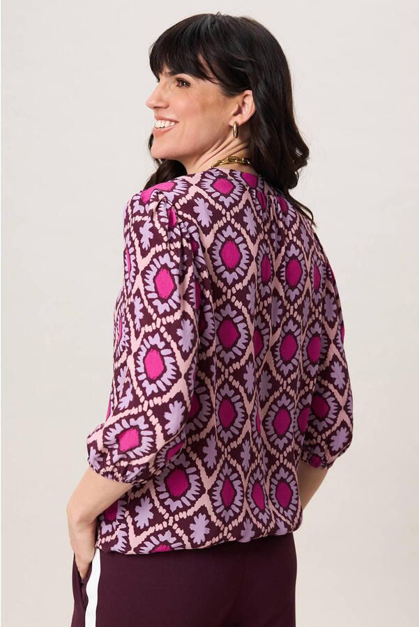 Miss Etam blouse roze - Foto 3