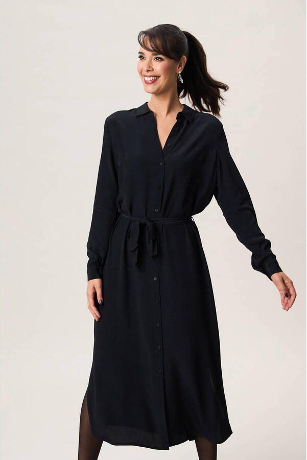 Miss Etam blousejurk zwart