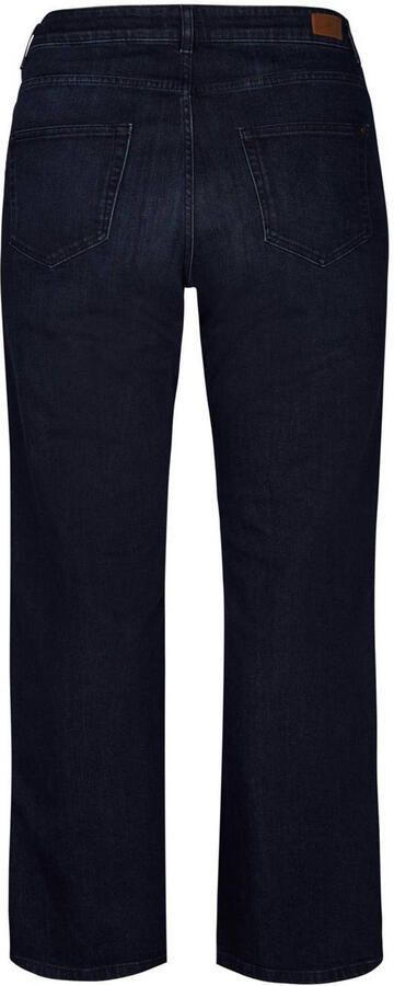 Miss Etam Plus wide leg jeans dark blue denim - Foto 3