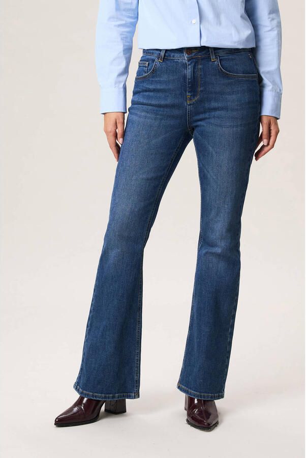 Miss Etam flared jeans medium blue denim - Foto 2