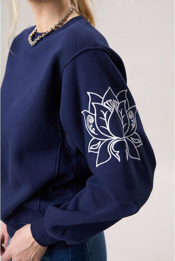 Miss Etam gebloemde sweater - Foto 2