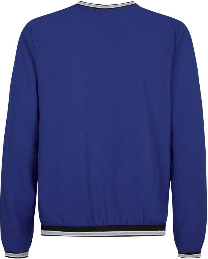 Miss Etam gebreide trui blauw met lurex