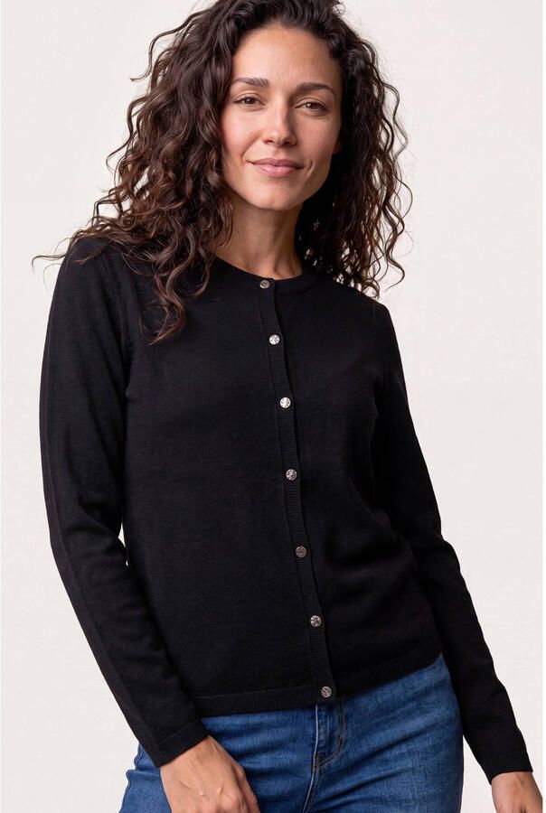 Miss Etam gebreide vest zwart
