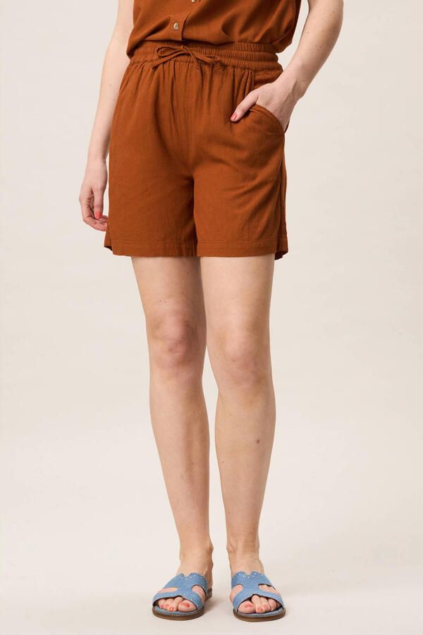 Miss Etam high waist casual short bruin