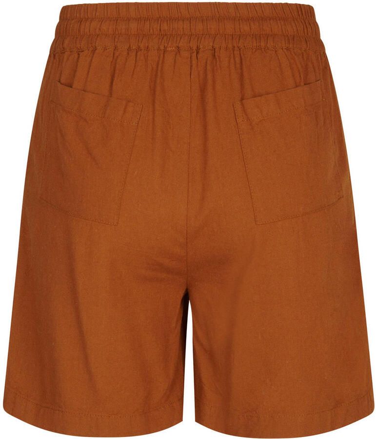 Miss Etam high waist casual short bruin - Foto 2