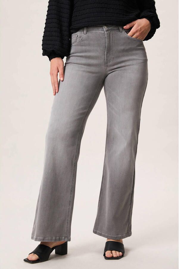 Miss Etam high waist wide leg jeans