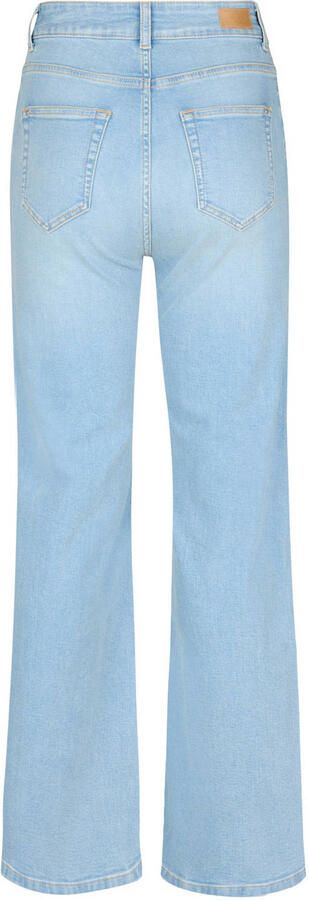 Miss Etam high waist wide leg jeans light blue denim - Foto 2