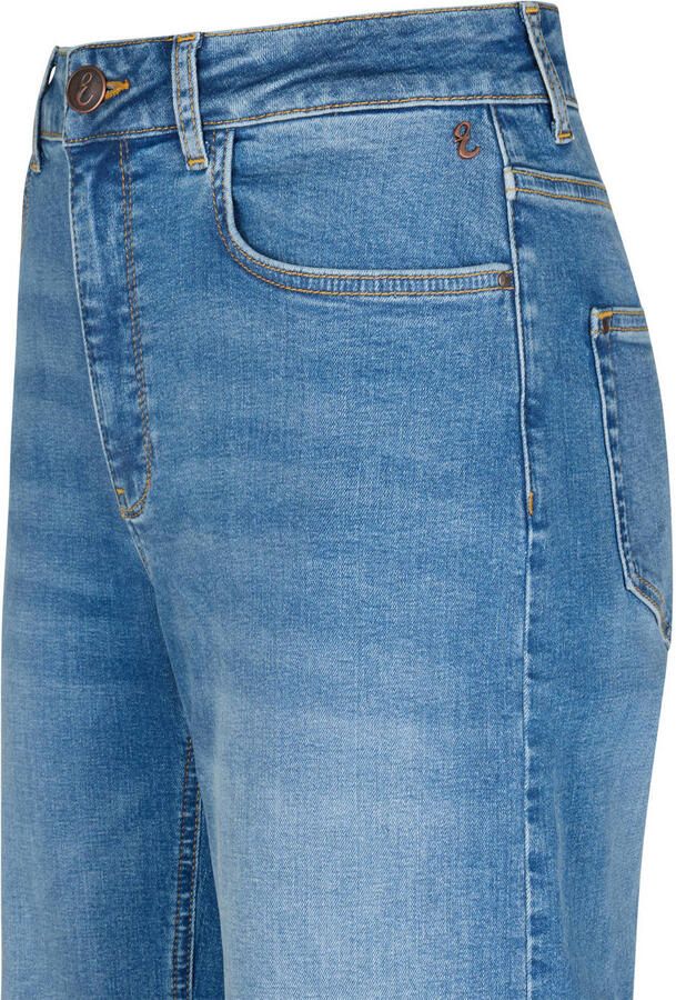 Miss Etam high waist wide leg jeans medium blue denim - Foto 2