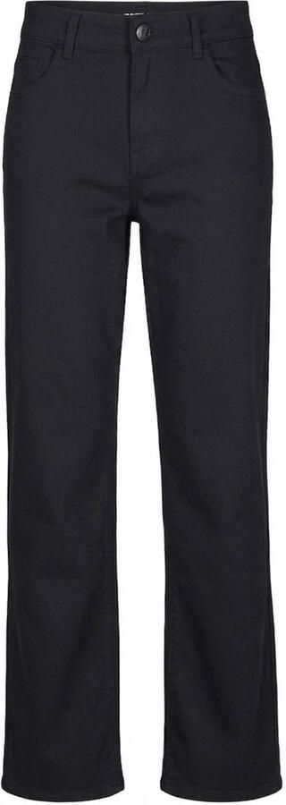 Miss Etam high waist wide leg jeans zwart - Foto 2