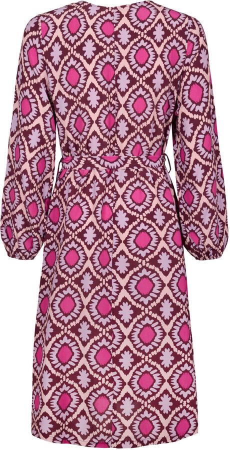 Miss Etam midi jurk roze - Foto 3