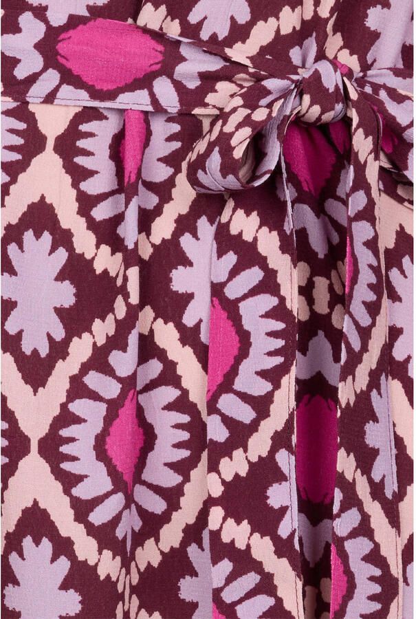 Miss Etam midi jurk roze - Foto 2