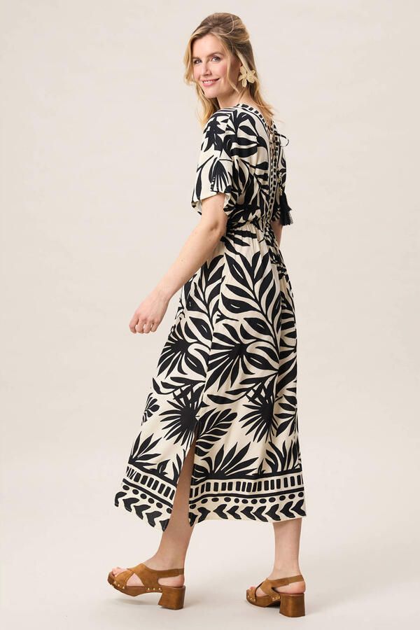 Miss Etam midi jurk zwart - Foto 2