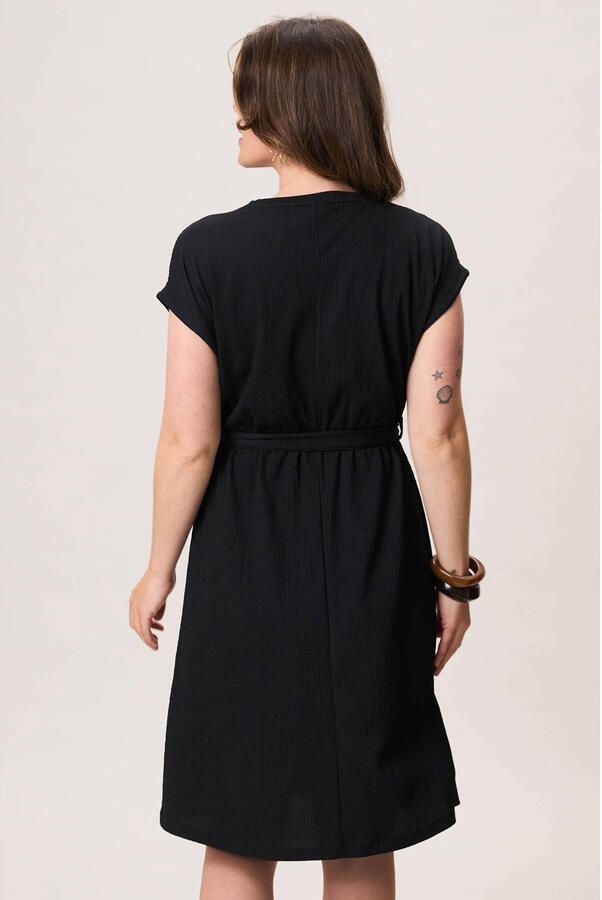 Miss Etam midi jurk zwart - Foto 2