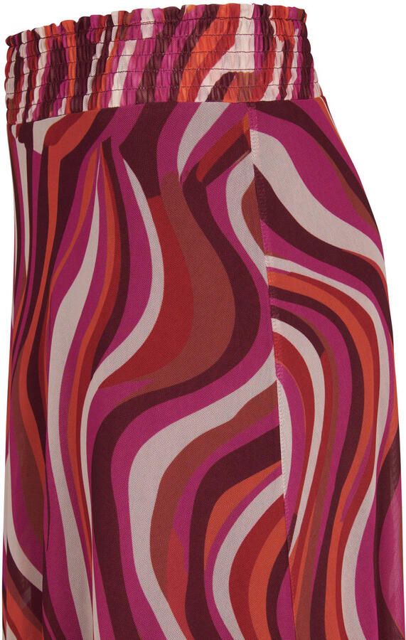 Miss Etam midi rok met print roze