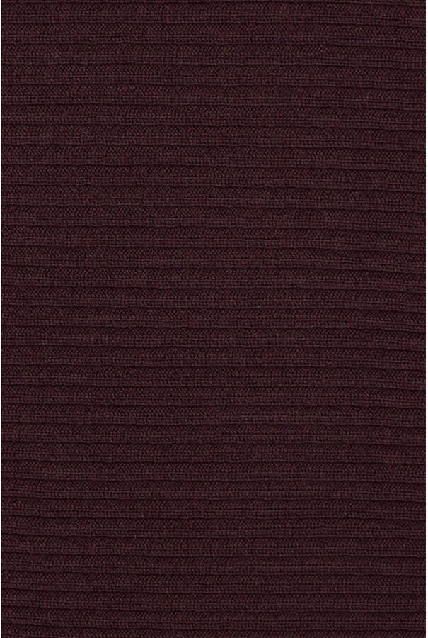 Miss Etam oversized gebreide trui aubergine - Foto 2