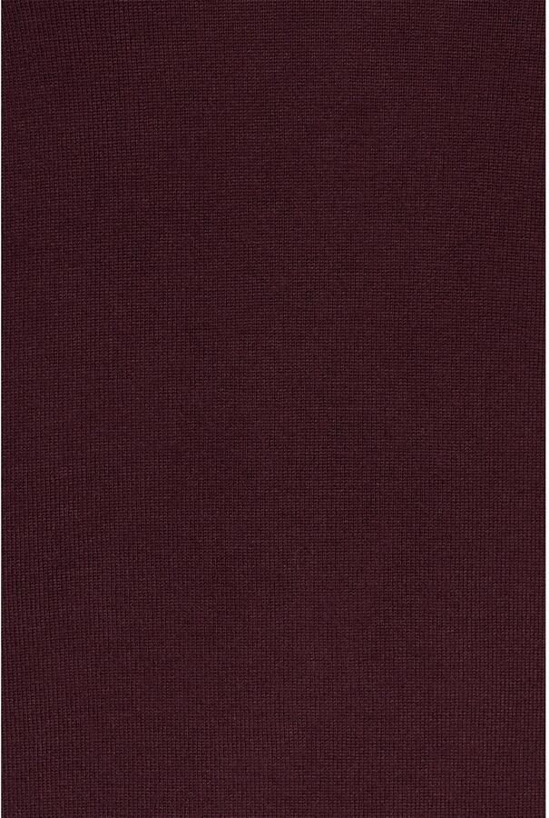 Miss Etam rechtvallende gebreide trui aubergine - Foto 2