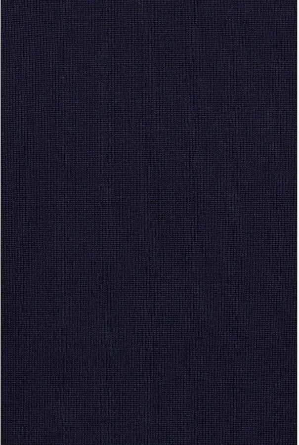 Miss Etam rechtvallende gebreide trui donkerblauw - Foto 2