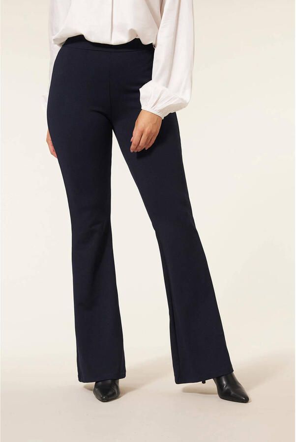 Miss Etam slim regular waist flared broek
