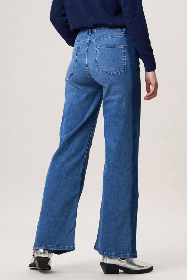 Miss Etam straight leg jeans medium blue denim - Foto 3