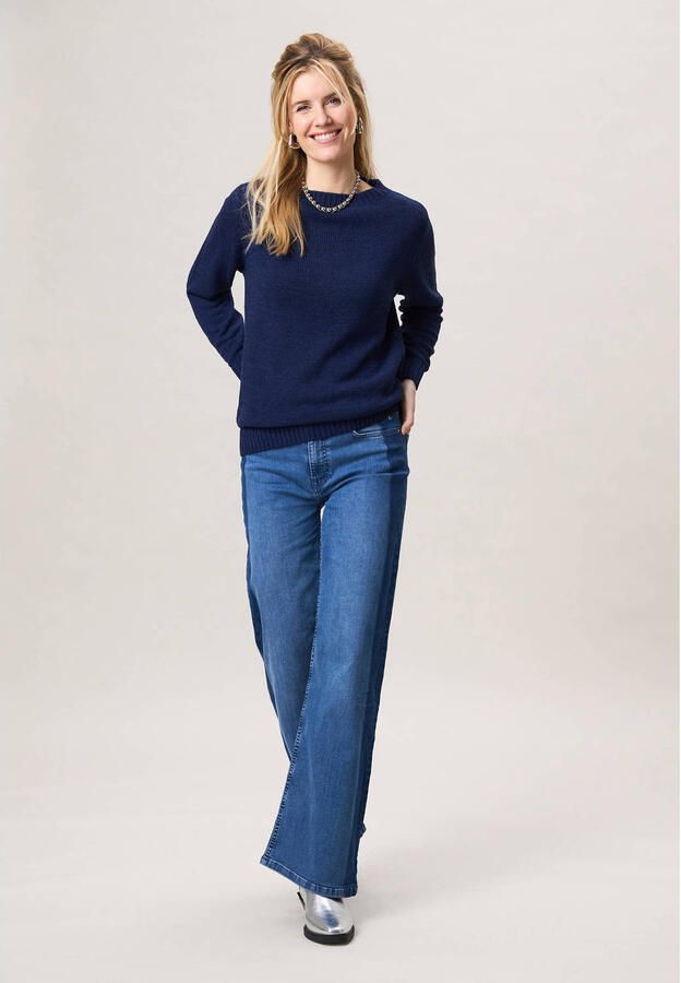 Miss Etam straight leg jeans medium blue denim - Foto 2