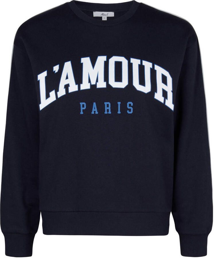 Miss Etam sweater donkerblauw - Foto 1