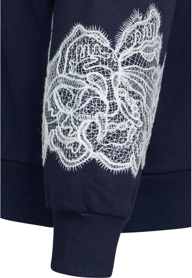 Miss Etam sweater donkerblauw - Foto 2
