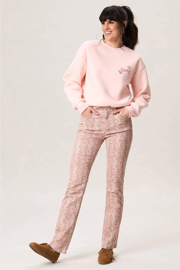 Miss Etam sweater met backprint