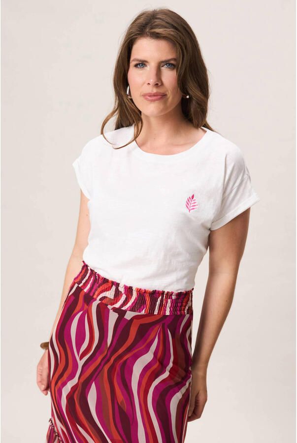 Miss Etam T-shirt wit