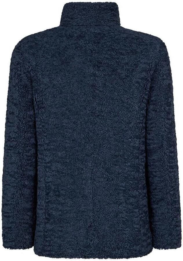 Miss Etam teddy jas donkerblauw - Foto 2