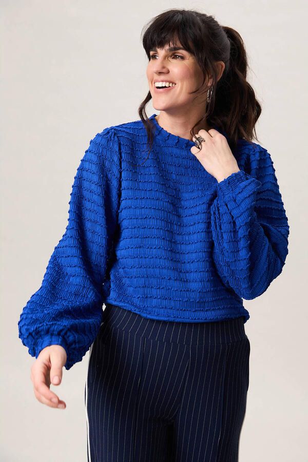Miss Etam top blauw