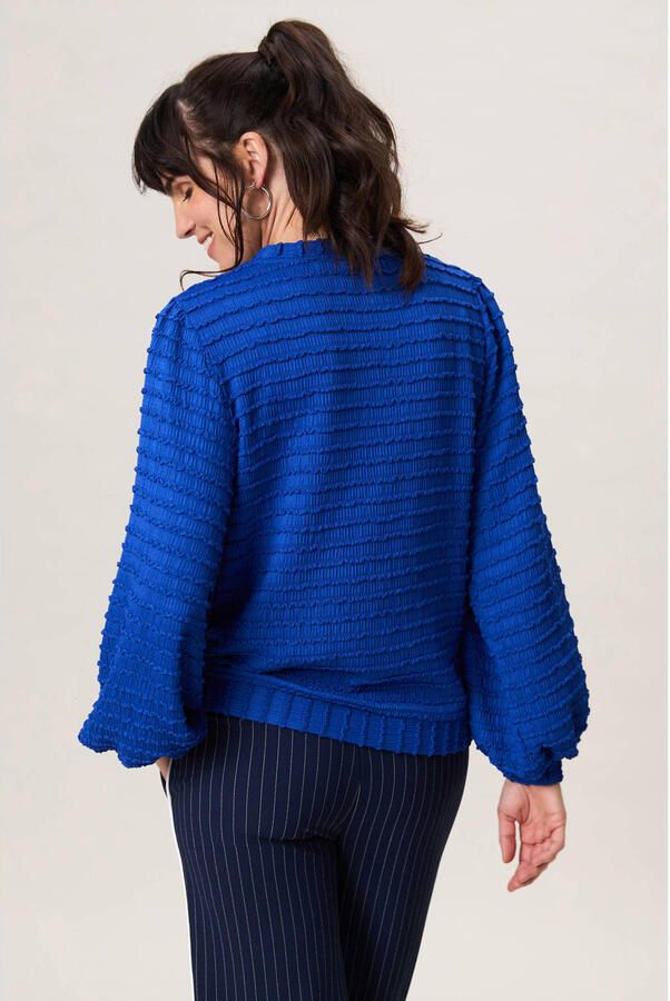 Miss Etam top blauw - Foto 2