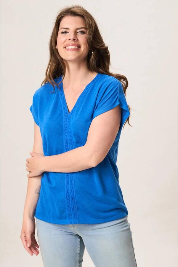 Miss Etam top blauw