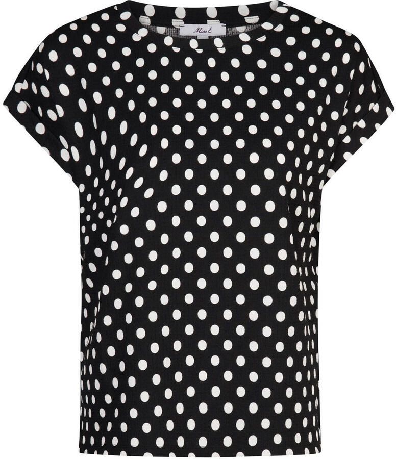 Miss Etam top met stippen zwart