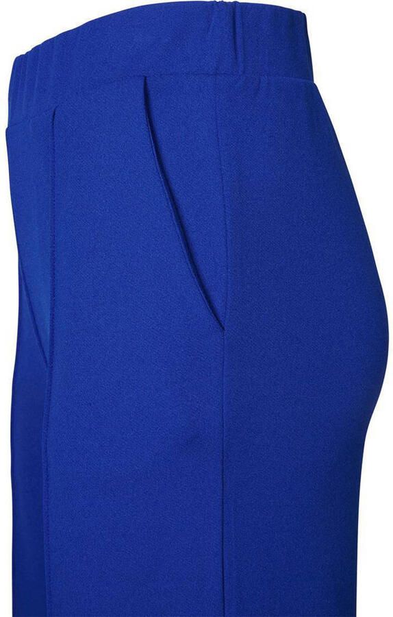 Miss Etam wide leg pantalon Mia blauw