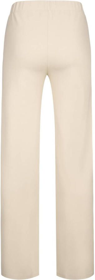 Miss Etam wide leg regular waist pantalon beige - Foto 3