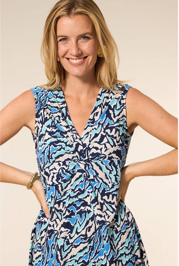 Miss Etam zomerjurk blauw