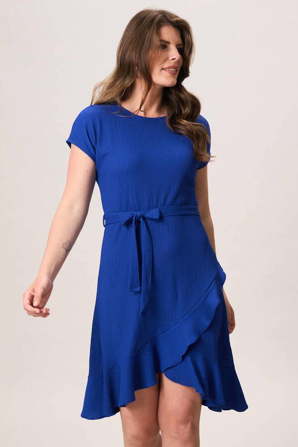 Miss Etam zomerjurk blauw