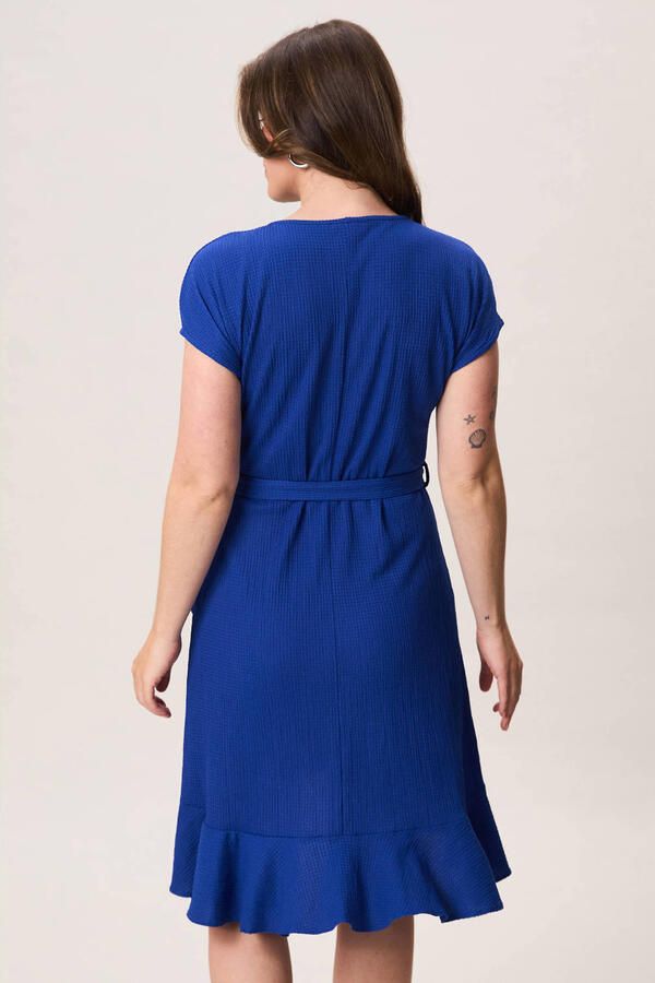Miss Etam zomerjurk blauw - Foto 3